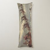 サンタビクトリアンクロースのヴィンテージクリスマス ボディピロー (裏面 (縦))