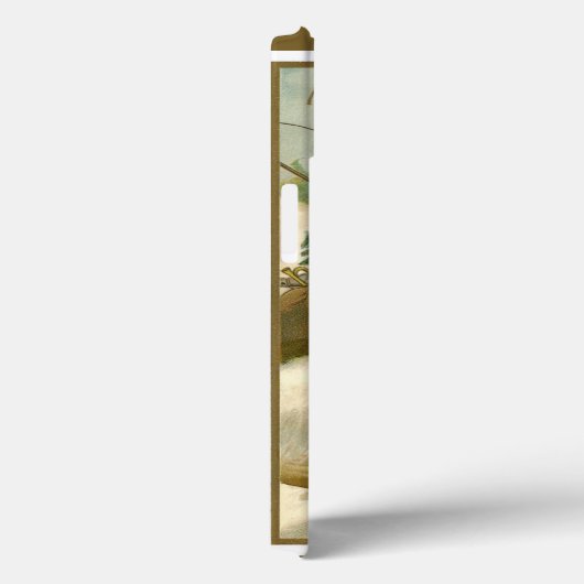 サンタビクトリアンクロースのヴィンテージクリスマス Case-Mate iPhoneケース (裏面 / 右)