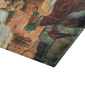 サンタビクトリアンクロースの子供 カッティングボード (角)