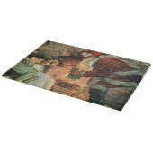 サンタビクトリアンクロースの子供 カッティングボード (角)