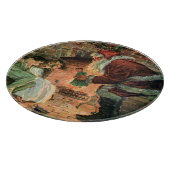 サンタビクトリアンクロースの子供 カッティングボード (角)