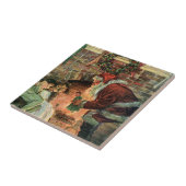 サンタビクトリアンクロースの子供 タイル (側面)