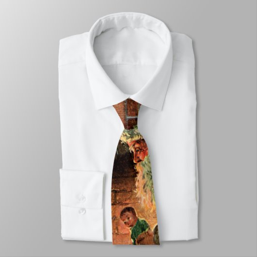 サンタビクトリアンクロースの子供 ネクタイ (タイ)
