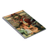 サンタビクトリアンクロースの子供 ノートブック (右側)