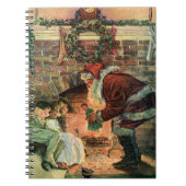 サンタビクトリアンクロースの子供 ノートブック (正面)