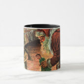 サンタビクトリアンクロースの子供 マグカップ (中央)