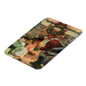 サンタビクトリアンクロースの子供 マグネット (左側)