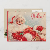 サンタビクトリアンクロースはがき シーズンポストカード (正面/裏面)