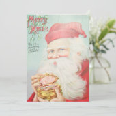 サンタビクトリアンクロースクリスマスブきらめくライト シーズンカード (スタンド正面)