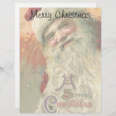 サンタビクトリアンクロースポートレート (正面/裏面)