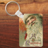 サンタビクトリアンクロースポートレート キーホルダー (正面)