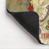 サンタビクトリアンクロースポートレート マウスパッド (コーナー)