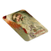 サンタビクトリアンクロースポートレート マグネット (右側)