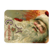 サンタビクトリアンクロースポートレート マグネット (横)