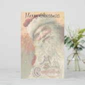 サンタビクトリアンクロースポートレート 便箋 (スタンド正面)