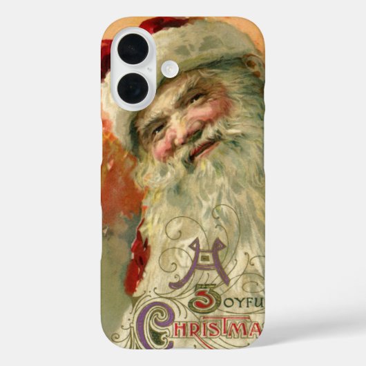 サンタビクトリアンクロースポートレート Case-Mate iPhoneケース (裏面)