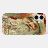 サンタビクトリアンクロースポートレート Case-Mate iPhoneケース (裏面 (横))