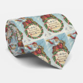 サンタビクトリアンクロースリース ネクタイ (ロール)