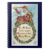 サンタビクトリアンクロースリース ノートブック (正面)