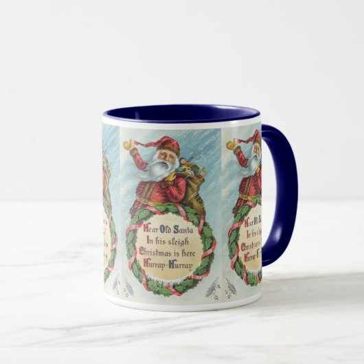 サンタビクトリアンクロースリース マグカップ (正面右)
