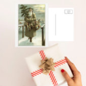 サンタビクトリアンクロース神ジュル シーズンポストカード