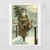 サンタビクトリアンクロース神ジュル シーズンポストカード (正面)