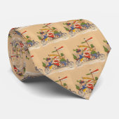 サンタビクトリアンクロース自転車 ネクタイ (ロール)