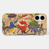 サンタビクトリアンクロース自転車 Case-Mate iPhoneケース (裏面 (横))