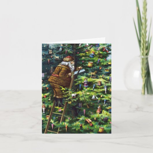 サンタビクトリアンクロース サンキューカード (正面)