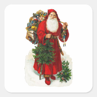 サンタビクトリアンクロース スクエアシール