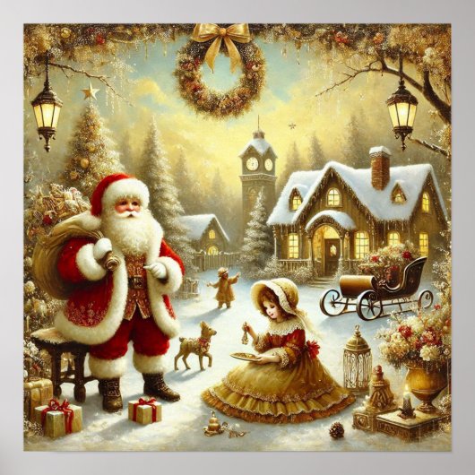 サンタビクトリアンクロース ポスター (正面)