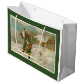 サンタビクトリアンクロース ラージペーパーバッグ (正面アングル)