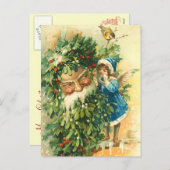 サンタビクトリアンポストカード シーズンポストカード (正面/裏面)