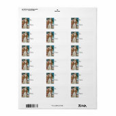 サンタビクトリアンヴィンテージギフトラベル ラベル (フルシート)