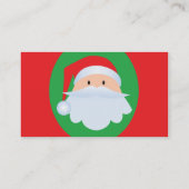 サンタビジネスカード 名刺 (裏面)