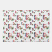 サンタビーチクリスマス キッチンタオル (横)