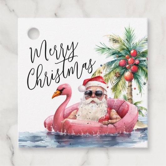 サンタビーチメリークリスマス フェイバータグ (正面)