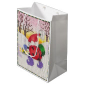 サンタビートル抱き枕 ミディアムペーパーバッグ (正面アングル)