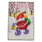 サンタビートル抱き枕 ミディアムペーパーバッグ (裏面)