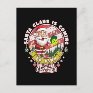 サンタピックボールおもしろいクリスマスサンタ エンクロージャーカード