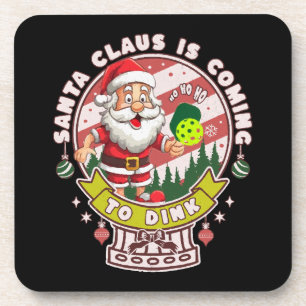 サンタピックルボール クリスマス, 面白いサンタクロース コースター