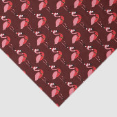 サンタピンクフラミンゴブルゴーニュホリデイクリスマス 薄葉紙 (詳細)