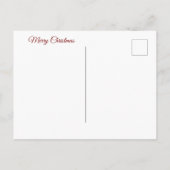 サンタピンナップポップ・アートの:アートグラム ポストカード (裏面)