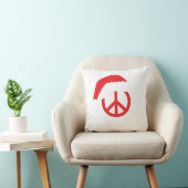 サンタピースのサインHo Ho HoとSanta Hat クッション (椅子)