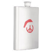 サンタピースのサインHo Ho HoとSanta Hat フラスク (右)