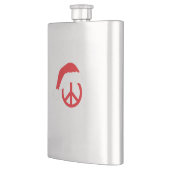 サンタピースのサインHo Ho HoとSanta Hat フラスク (左)