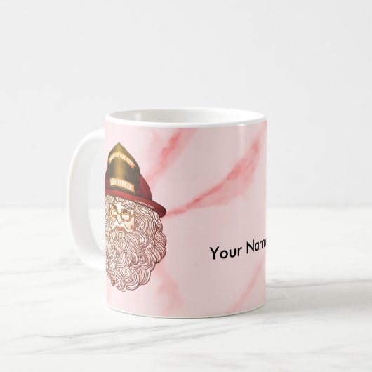 サンタファイヤーファイターマグ コーヒーマグカップ (正面左)