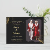 サンタファッショニスタホリデー招待状 サンキューカード (スタンド正面)