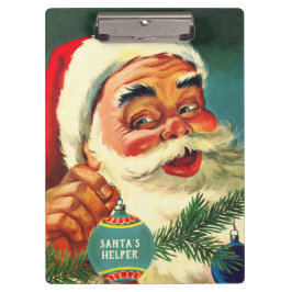 サンタファッションドクリスマスオーガナイズ クリップボード