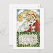 サンタファッションドン&レディ シーズンポストカード (正面/裏面)